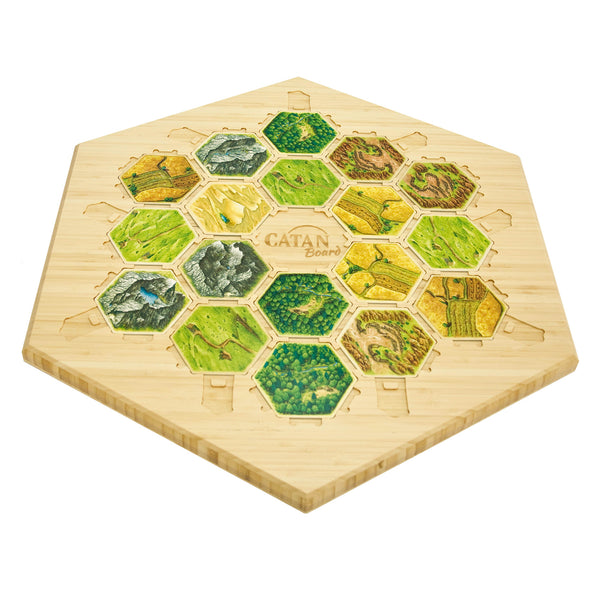 Bamboo 3 to 4 Player Hex Board